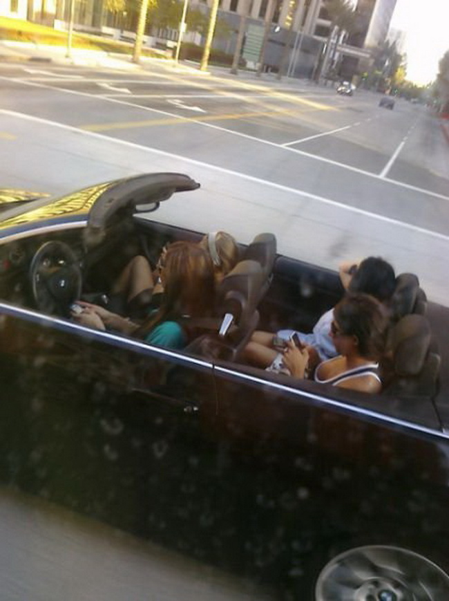 Enjoying-a-convertible