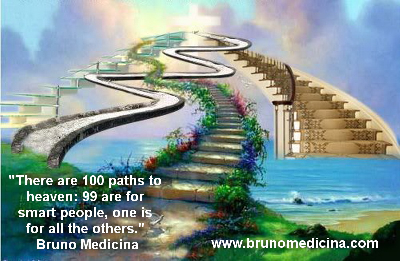 There are 100 paths to heaven